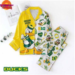 Oregon Ducks Just Duck It Go Ducks Family Pajamas Set