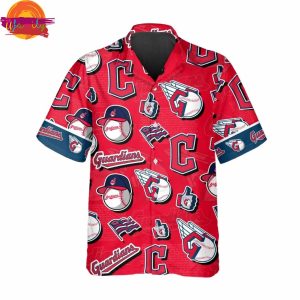 Pattern Cleveland Guardians Aloha Hawaiian Shirt Style