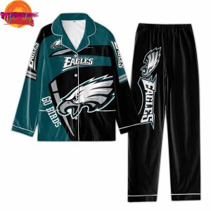 Philadelphia Eagles Go Birds NFL Pajama Set 2