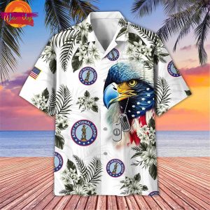 Premium Army National Guard Veteran Hawaiian Shirt Style