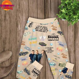 Rascal Flatts Band T Shirt Pajamas Set 2