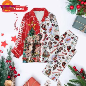 Rolling Stone Music Christmas Pajama Set 1