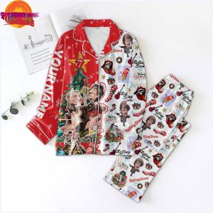 Rolling Stone Music Christmas Pajama Set