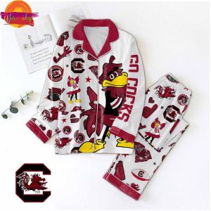 South Carolina Gamecocks 2024 Go Cocks NCAA Family Pajamas Set 2