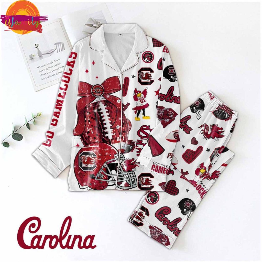 South Carolina Gamecocks Football Pajama Set For Adult