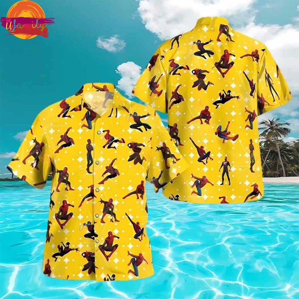 Spider Man Aloha Best Hawaiian Shirt Style