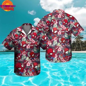 Spider Man Chibi Hawaiian Shirt Style 1