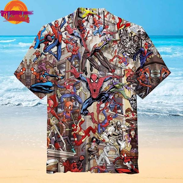 Spider-Man Hawaiian Shirt Stylish Superhero