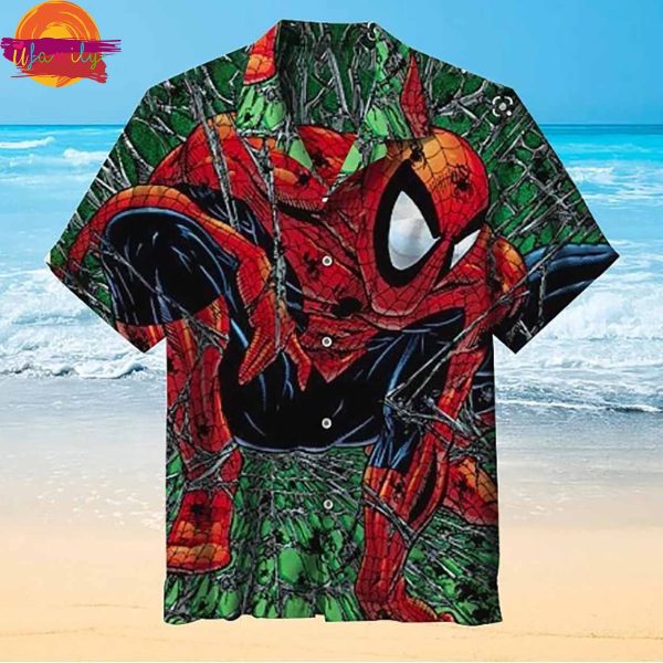 Spider Man Unisex Hawaiian Shirt Style