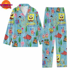 Spongebob Squarepants Long Sleeve Pajama Set 2