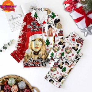 Stevie Nicks Music Christmas Pajama Set 1