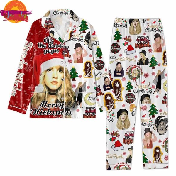 Stevie Nicks Music Christmas Pajama Set