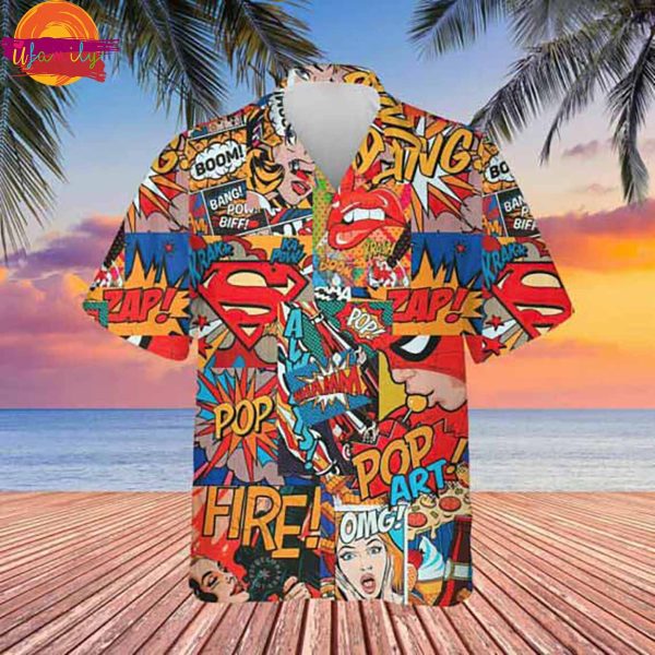 Superman Comics DC Hawaiian Shirt