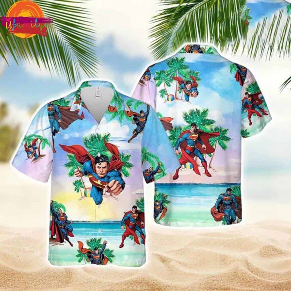 Superman Summer Hawaiian Shirt