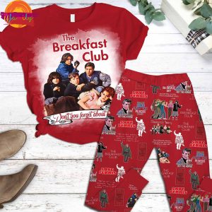 The Breakfast Club Movie T Shirt Pajama Set 1