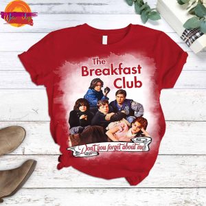 The Breakfast Club Movie T Shirt Pajama Set 2