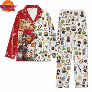 The Lord Of The Ring Movie Christmas Pajama Set