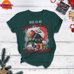 This Is My Eagles Christmas Watching Shirt Christmas Pajama Set 2