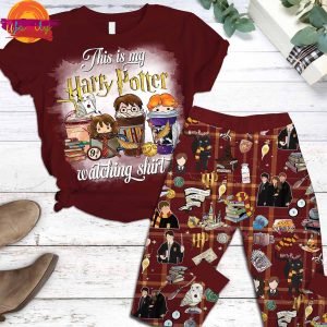 This Is My Harry Potter Watching Shirt T Shirt Pajama Set 1