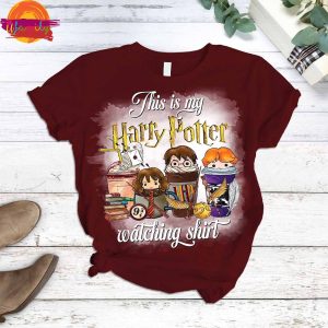 This Is My Harry Potter Watching Shirt T Shirt Pajama Set 2