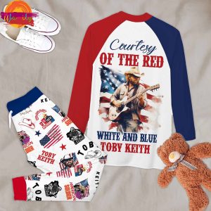 Toby Keith American Icon Long Sleeve Pajama Set 2