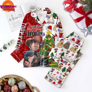 Toby Keith Music Christmas Pajama Set