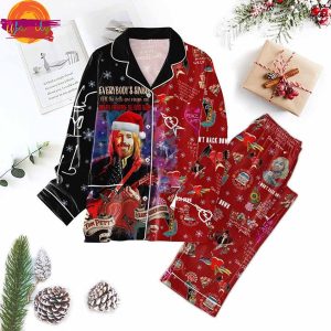 Tom Petty Music Christmas Pajama Set 1