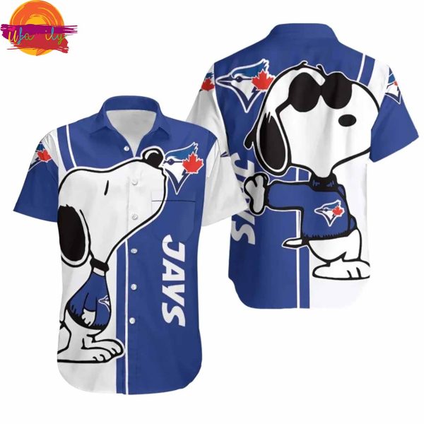 Toronto Blue Jays Snoopy Hawaiian Shirt Style