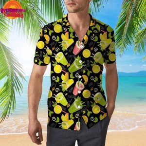 Tropical Detox Cocktail Hawaiian Shirt Style