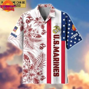 US Marines Hawaiian Shirt Gifts For Veterans Day 3