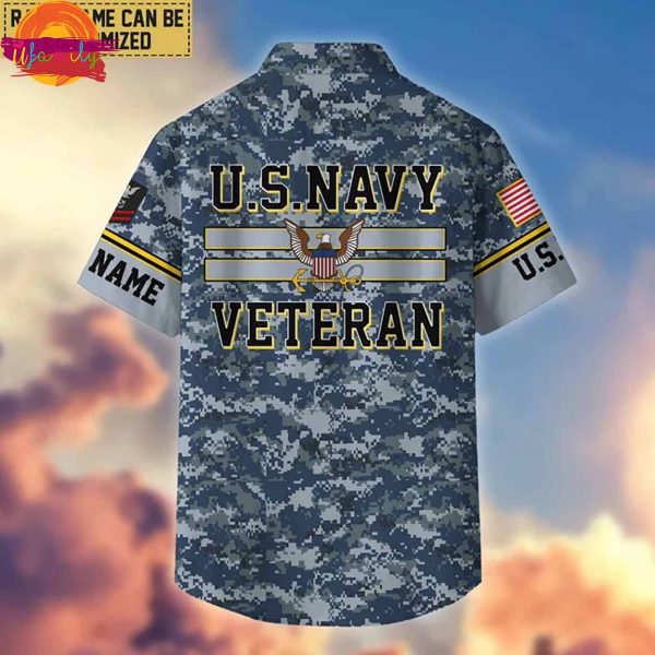 US Navy Hawaiian Shirt Gifts For Dad