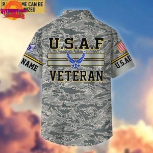 USAF Veteran Hawaiian Shirt Style 3