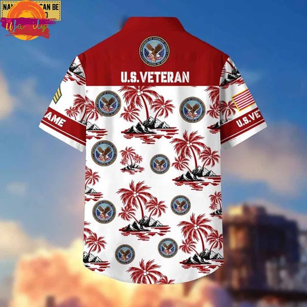 Unique Proudly Served US Veterans Hawaiian Shirt Style