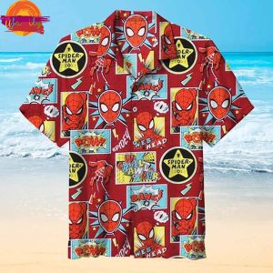 Vintage Spider Man Cute Hawaiian Shirt Style​