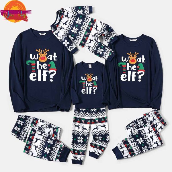 What The Elf Christmas Family Pajama Set