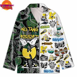 Wu Tang Forever Pajamas Long Sleeve Set 3 1