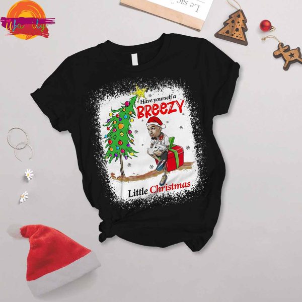 Merry Christmas Chris brown T Shirt Pajama Set – Music Lovers