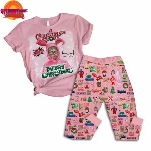 A Christmas Story Merry Christmas T Shirt Pajama Set 2