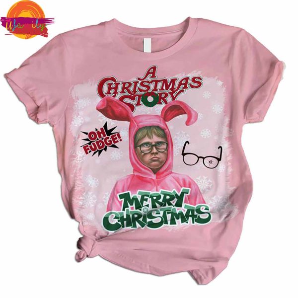 A Christmas Story Merry Christmas T Shirt Pajama Set