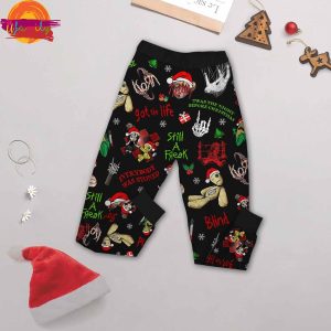 A Very Korn Kristmas Christmas Long Sleeve Pajama Set 3