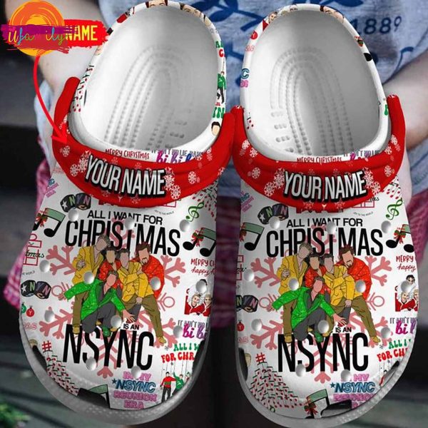 All I Want Is You This Christmas NSYNC Crocs – Music Lovers