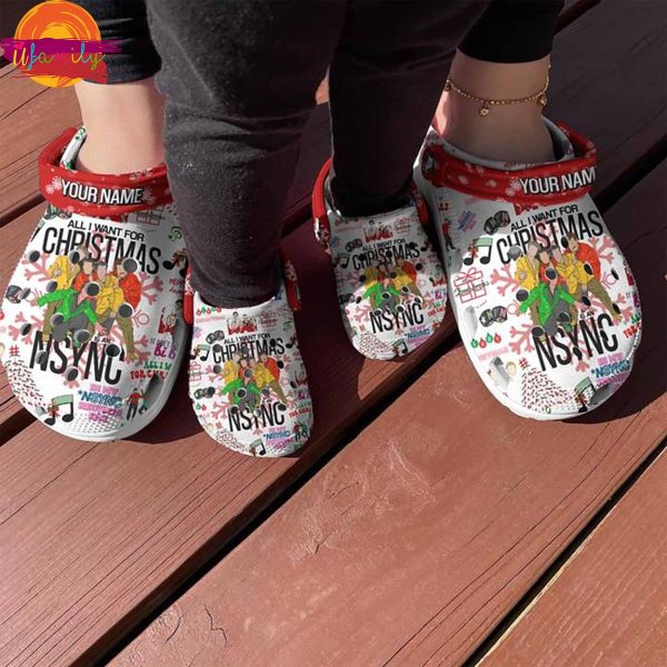 All I Want Is You This Christmas NSYNC Crocs – Music Lovers