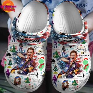 Bruce Springsteen Merry Christmas Crocs Shoes 2