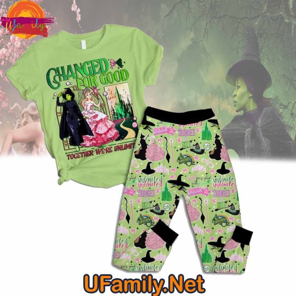 Changed For Good Together We’re Unlimited Wicked T Shirt Pajama  For Family