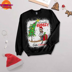 Chris Brown Have Yourself A Breezy Little Christmas Long Sleeve Pajama