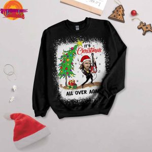 Christmas All Over Again Tom Petty Long Sleeve Pajama Set