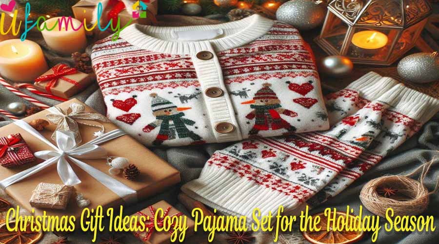 Christmas Gift Ideas Cozy Pajama Set for the Holiday Season