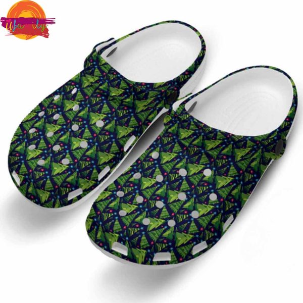 Classic Christmas Tree Pattern Crocs For Family