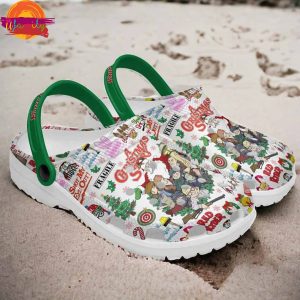 Custom A Christmas Story Merry Christmas Crocs For Sale 3