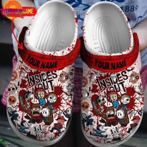 Custom Halloween Inside Out Crocs Footwear 1